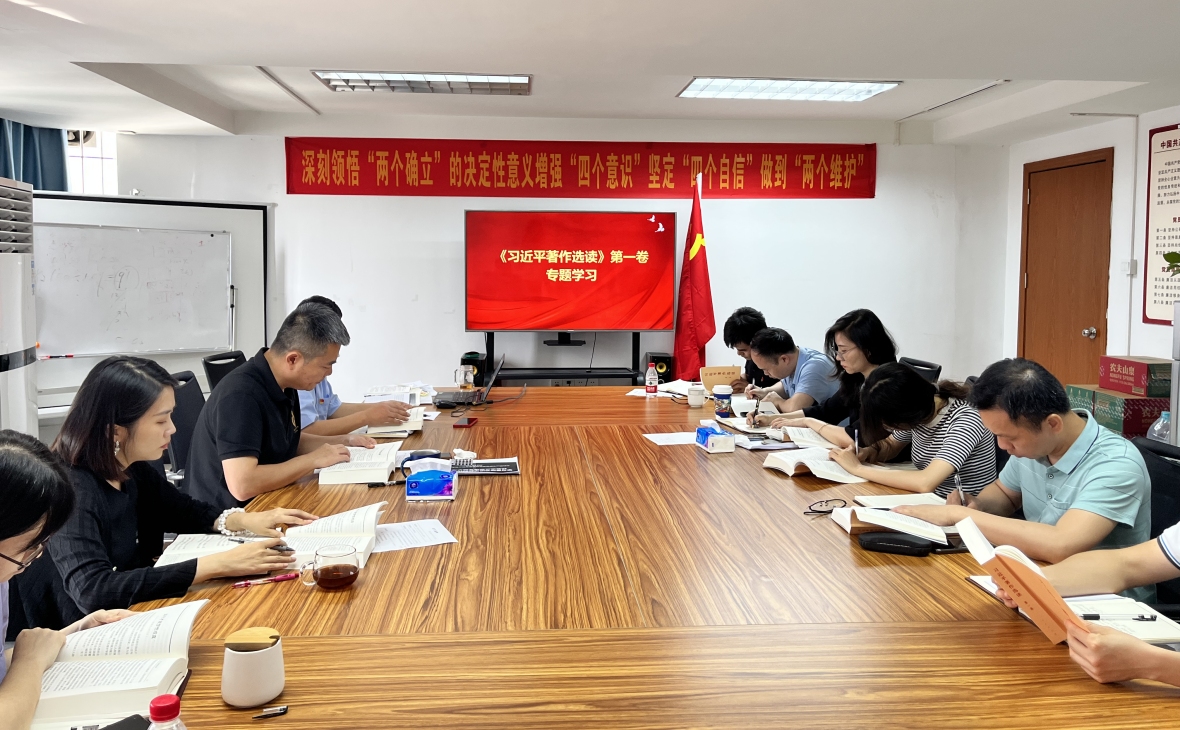 新投公司黨支部開(kāi)展“讀原著 學(xué)原文 悟原理”政治學(xué)習(xí)日暨主題黨日活動(dòng)
